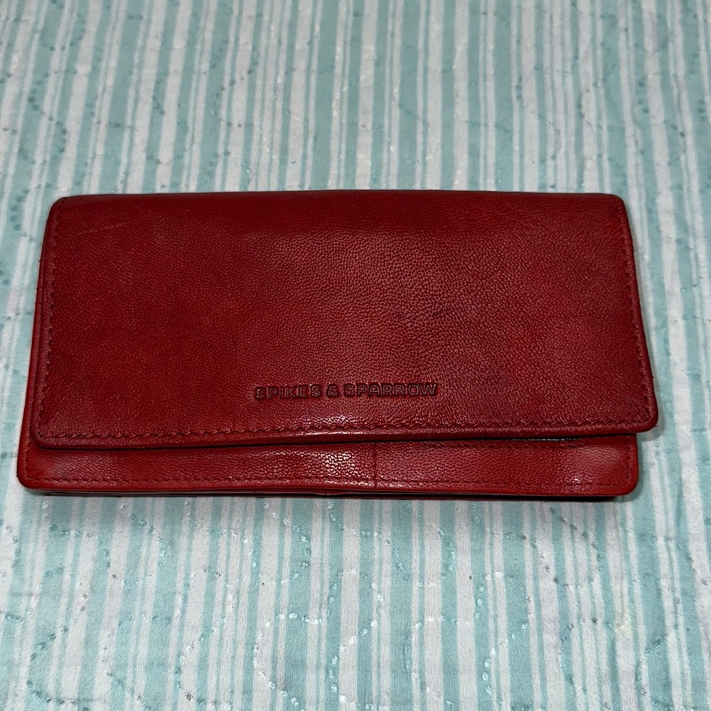 SPIKES & SPARROW Rex Leather Multi-compartment Wallet BNNT